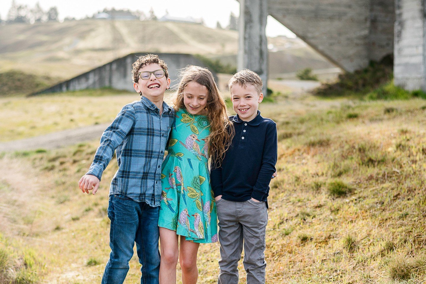 Photographing the Downey family over the years has been such a reminder of why I love what I do. From our very first session &mdash; when their kids welcomed me in like an old friend &mdash; to braving classic PNW wind and rain at Chambers Bay, every