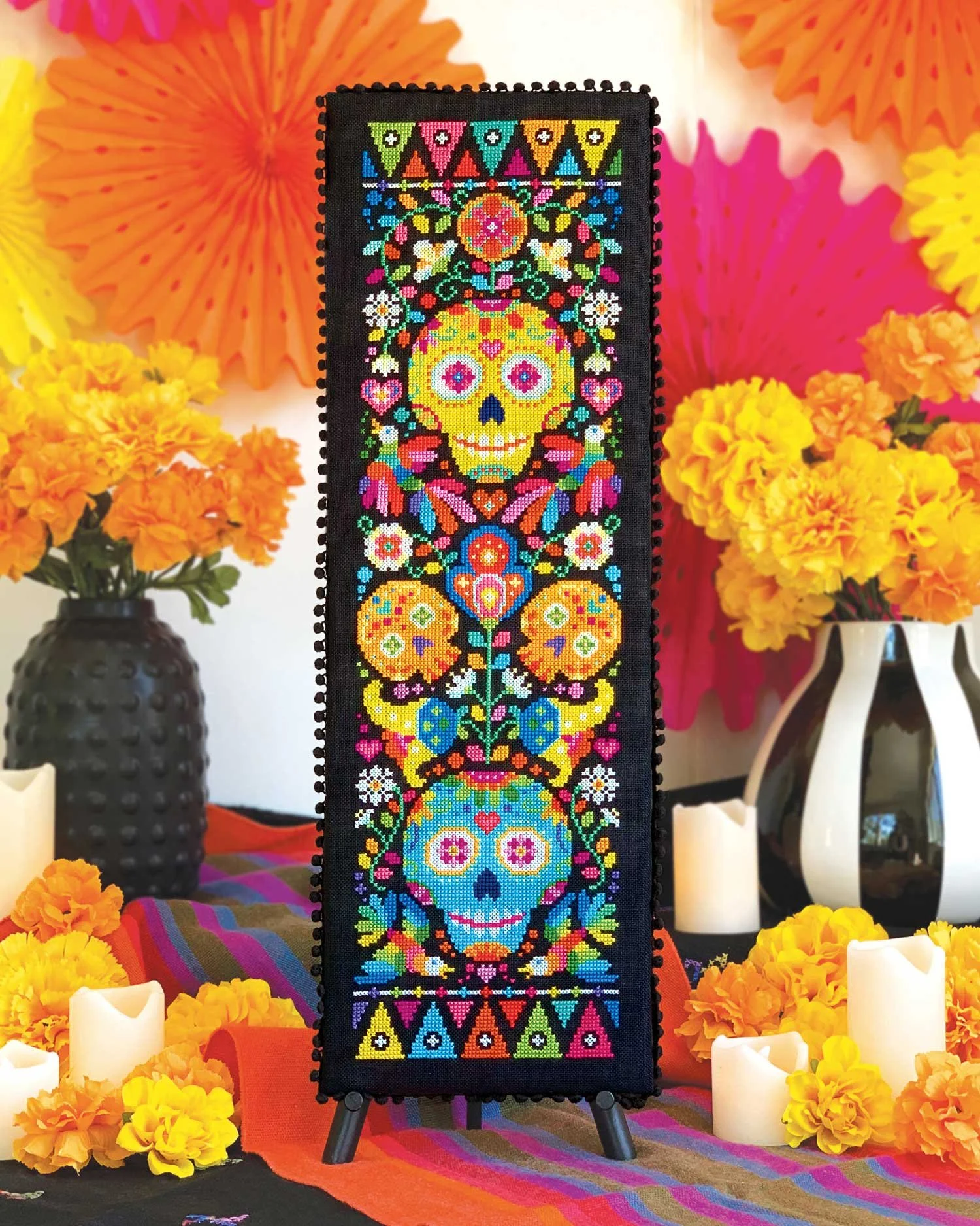 Memento Mori - printed cross stitch chart — Satsuma Street