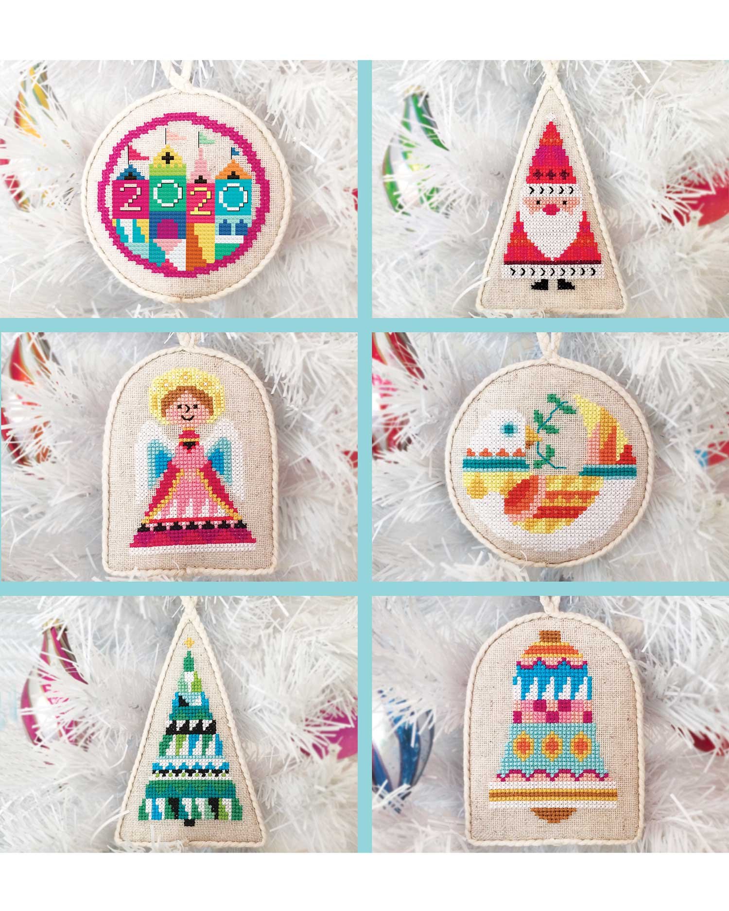 Christmas After Midnight Ornaments - Digital PDF Cross Stitch Pattern –  Lola Crow Cross Stitch