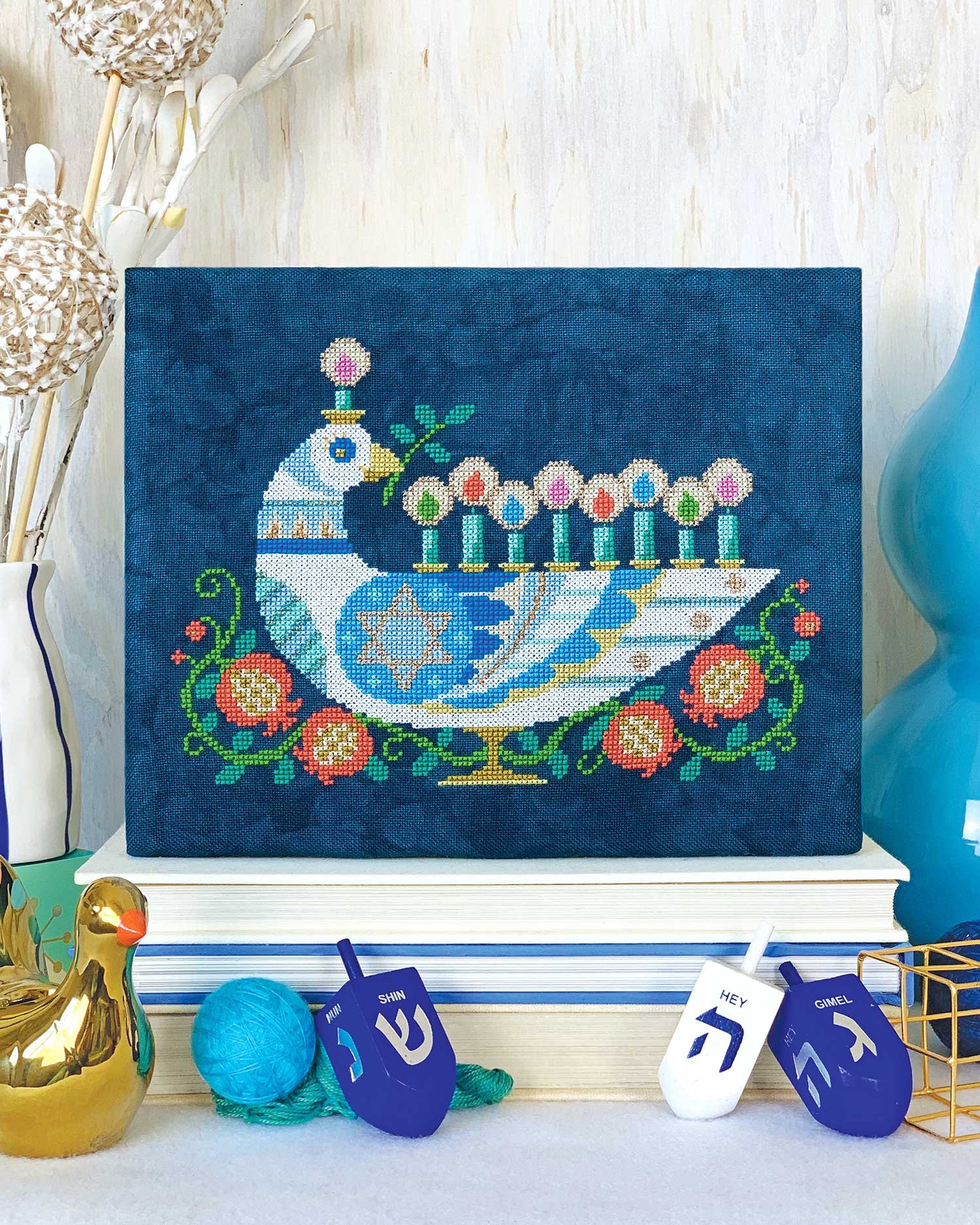 PDF Pattern Festive Goose Cross Stitch Pattern Christmas -  Portugal