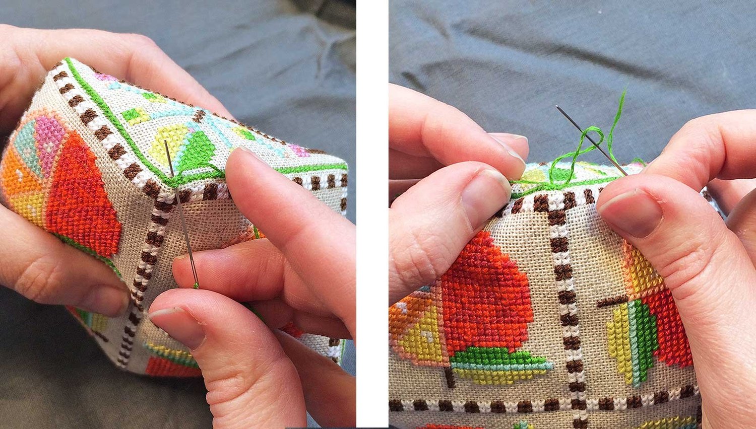 Biscornu Tutorial — Satsuma Street