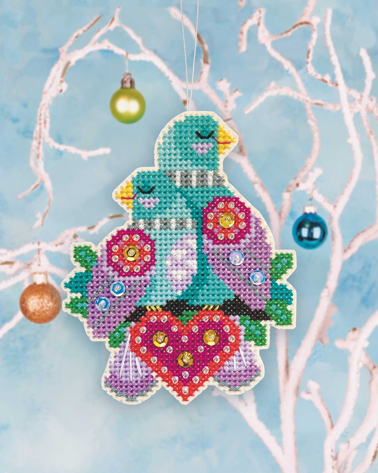 2022 Christmas ornament set - Satsuma Street cross stitch kits — Satsuma  Street