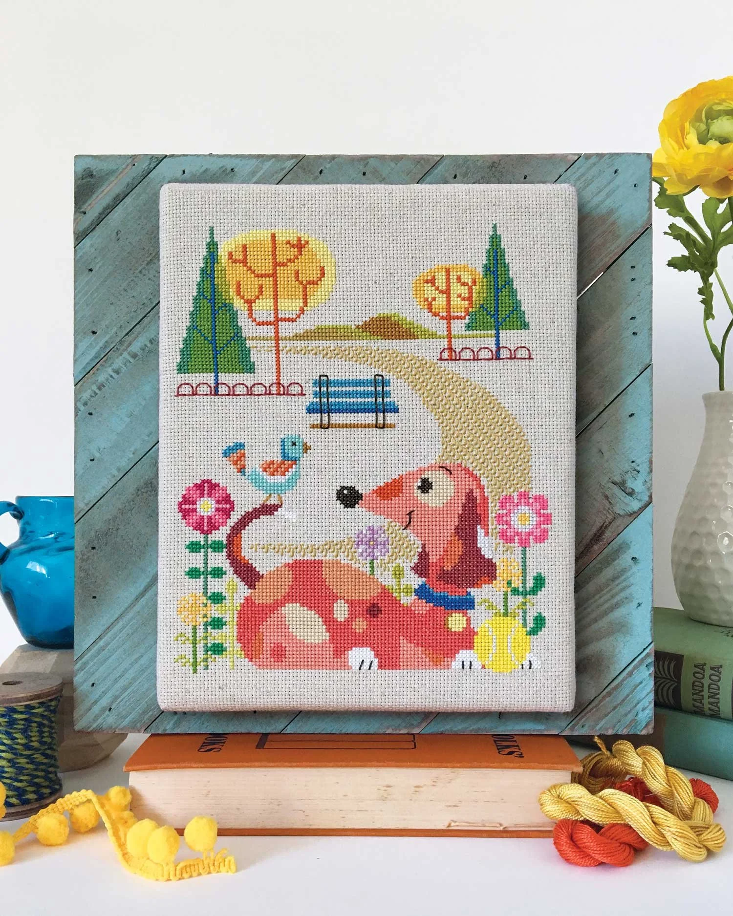 Alpine- printed cross stitch pattern — Satsuma Street alpine-printed-cross-stitch-pattern-satsuma-street
