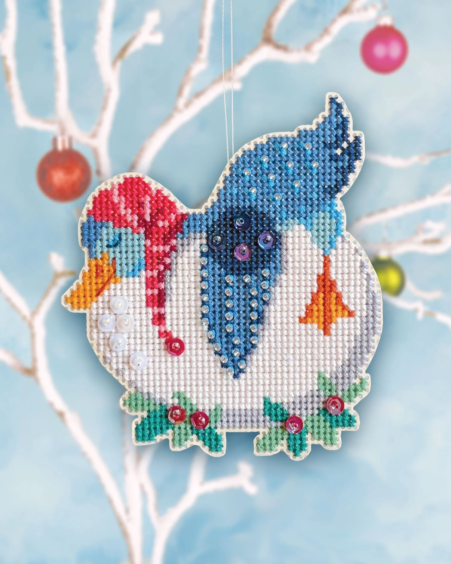 2025 Christmas ornament set - Satsuma Street cross stitch kits