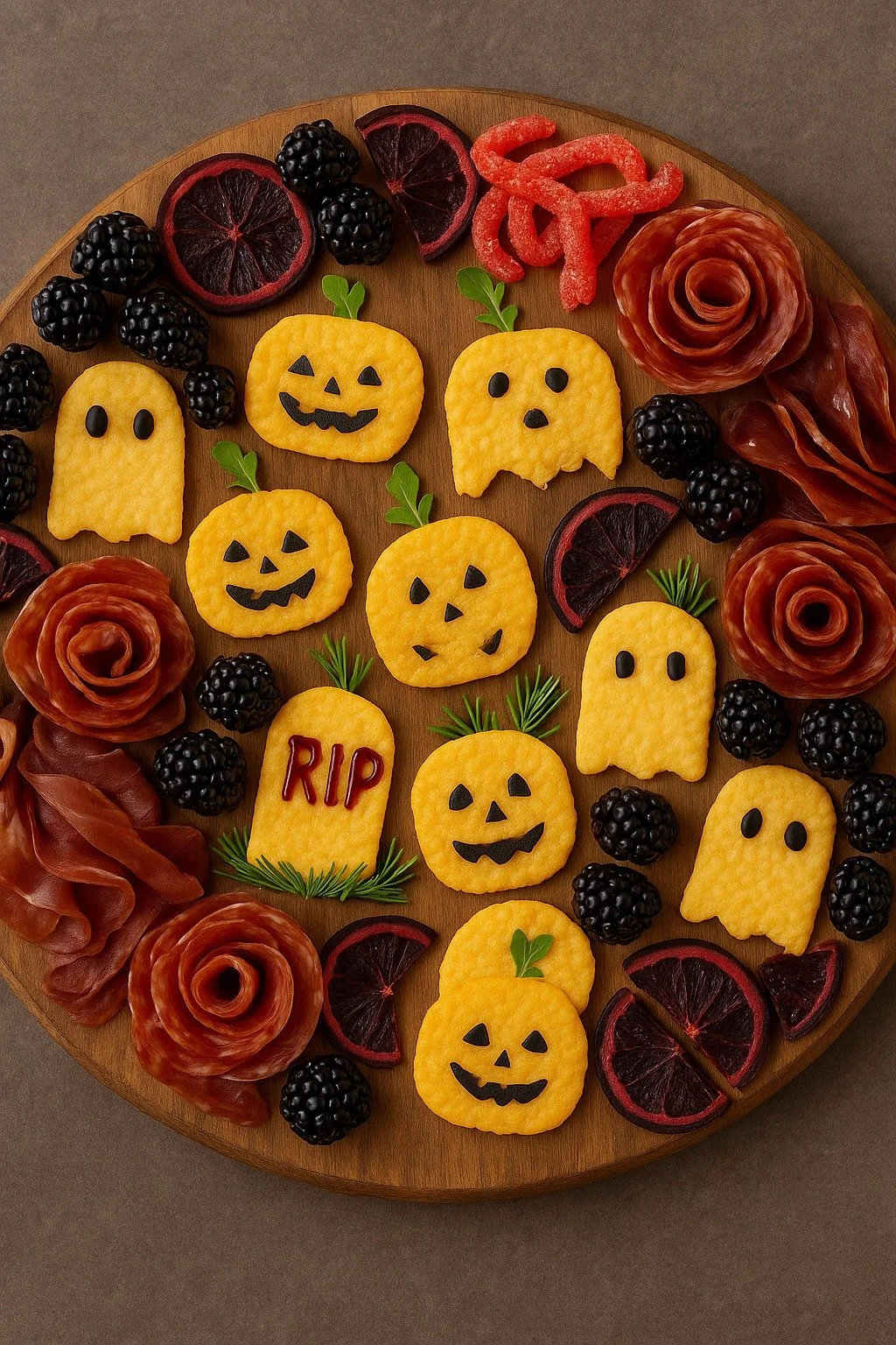 ๐๐ป Say boo! to boring snack boards! This Halloween, treat your guests to a spooky spread made with Joyfull Bakery Parmesan Crisps and Thin Crisps — the perfect mix of savory crunch and festive fun. ๐งโจ
From cheesy jack-o’-lanterns to g