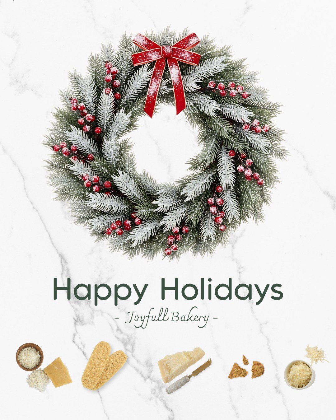 Joy to the table, and cheer to every bite 🎄🧀
Wishing you a season filled with festive gatherings and joyful snacking.
From holiday boards to cozy get-togethers, thank you for making Joyfull Bakery part of your celebrations.
&mdash; The Joyfull Bake