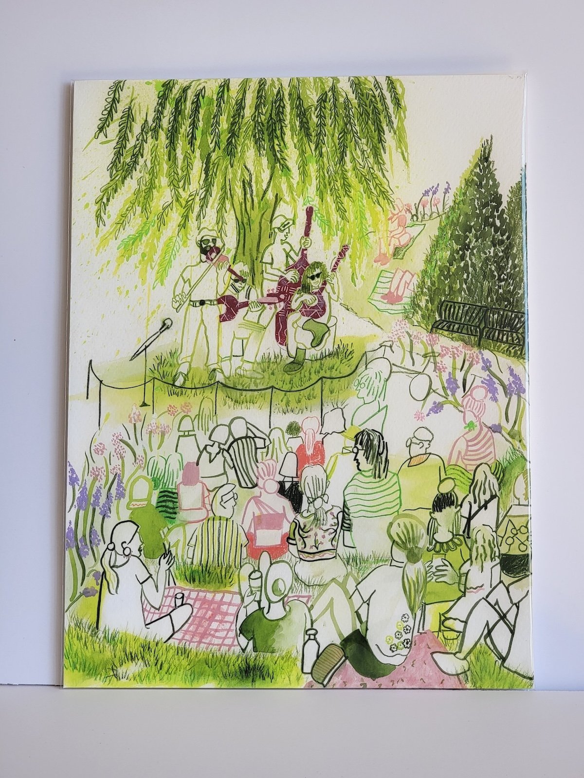 Art Print packed - Music evenings at Toronto Music Gardens .jpeg