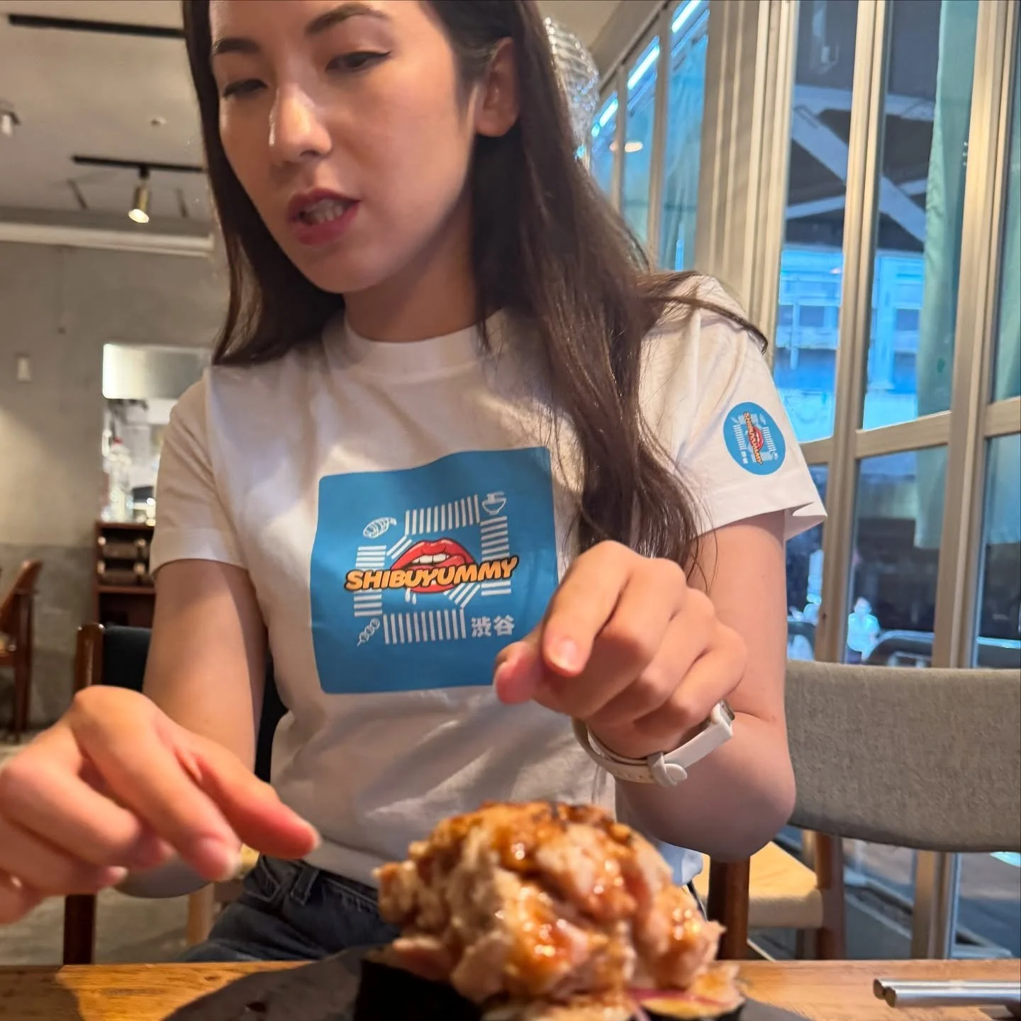 New series for JiBTV / NHK in production - Shibuyummy. The food and culture of Shibuya. Not content with just stickers from the previous #currypedia series, this time we have designed more merch! T-shirts, stickers with NFC chips and badges. 
#shibuy