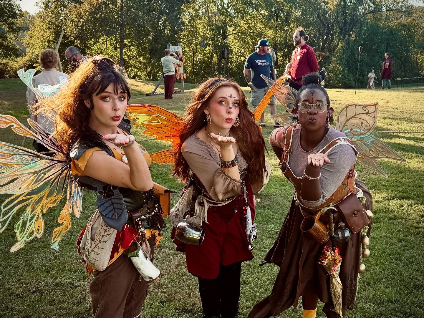 The fairies tested their fate at the @trialsofragnarok, battling for the realms! ⚔️ With the help of a little magic and a lot of mischief, they flew with Valkyries to Valhalla!

BUT NEVER FEAR!

The Faetes will return to the human realm THIS SATURDAY