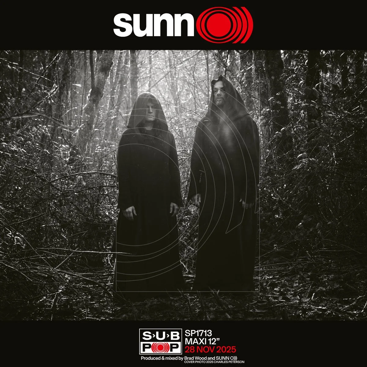 Alexandra Groover for SunnO))) Eternity's Pillars Sub Pop Poster Photo Charles Peterson