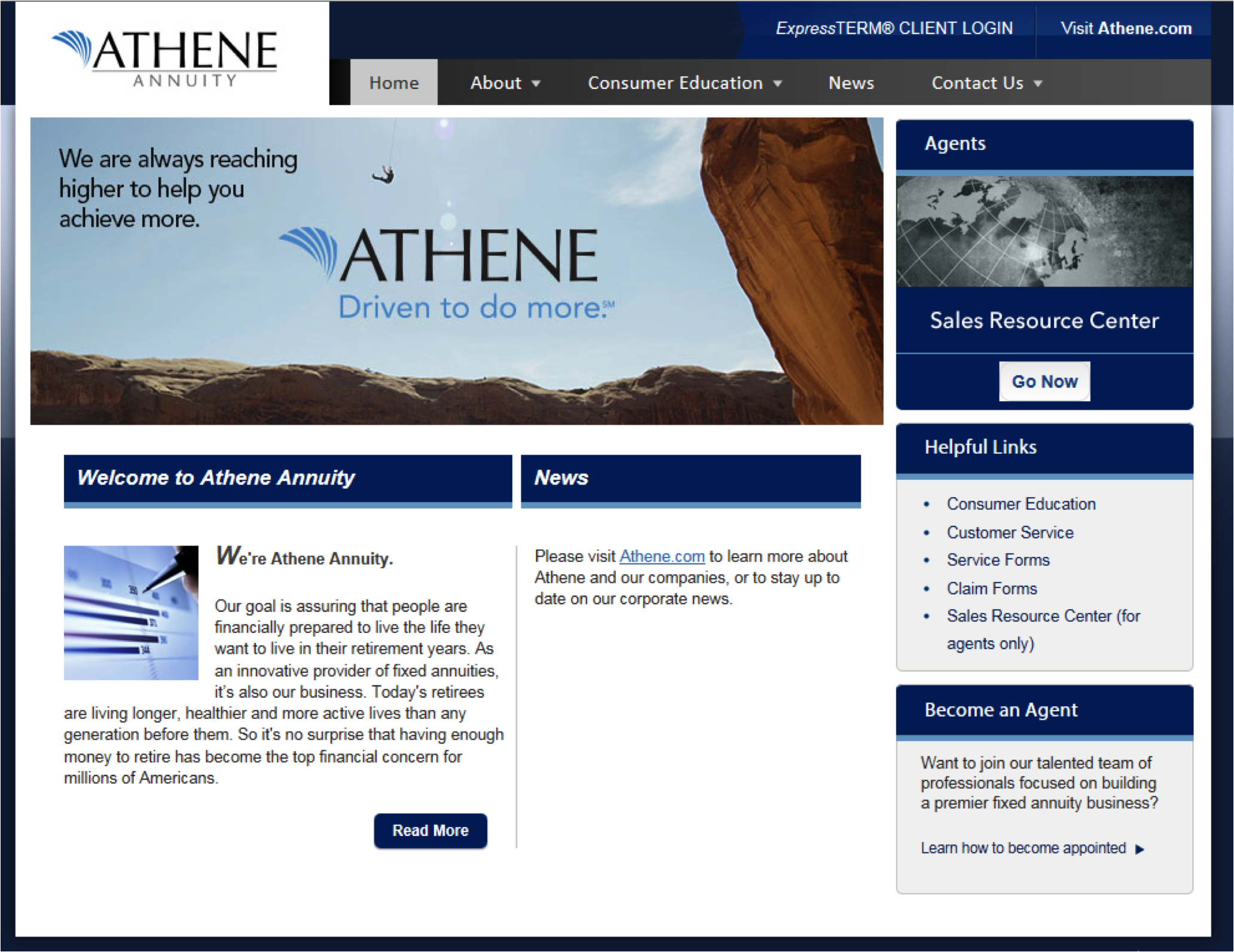 Athene Annuity website, 2015