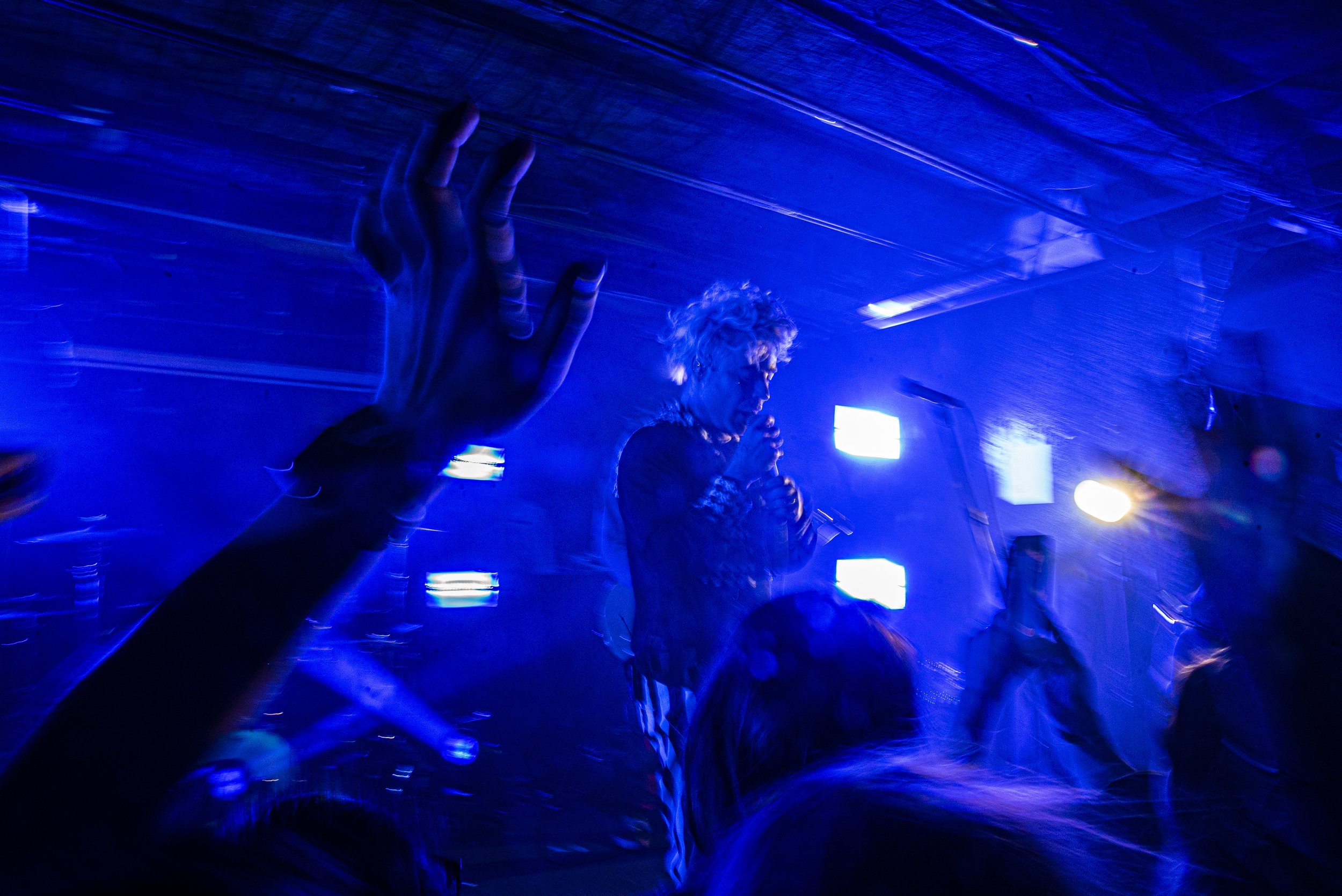  Up and coming rapper, Mosden headlines at Gabes in downtown Iowa City on Thursday, March 5, 2020. “Mosden is like positive hippy rap”- Davenport citizen/Mozden fan, Chandler Carpenter. (Tate Hildyard/The Daily Iowan.) 