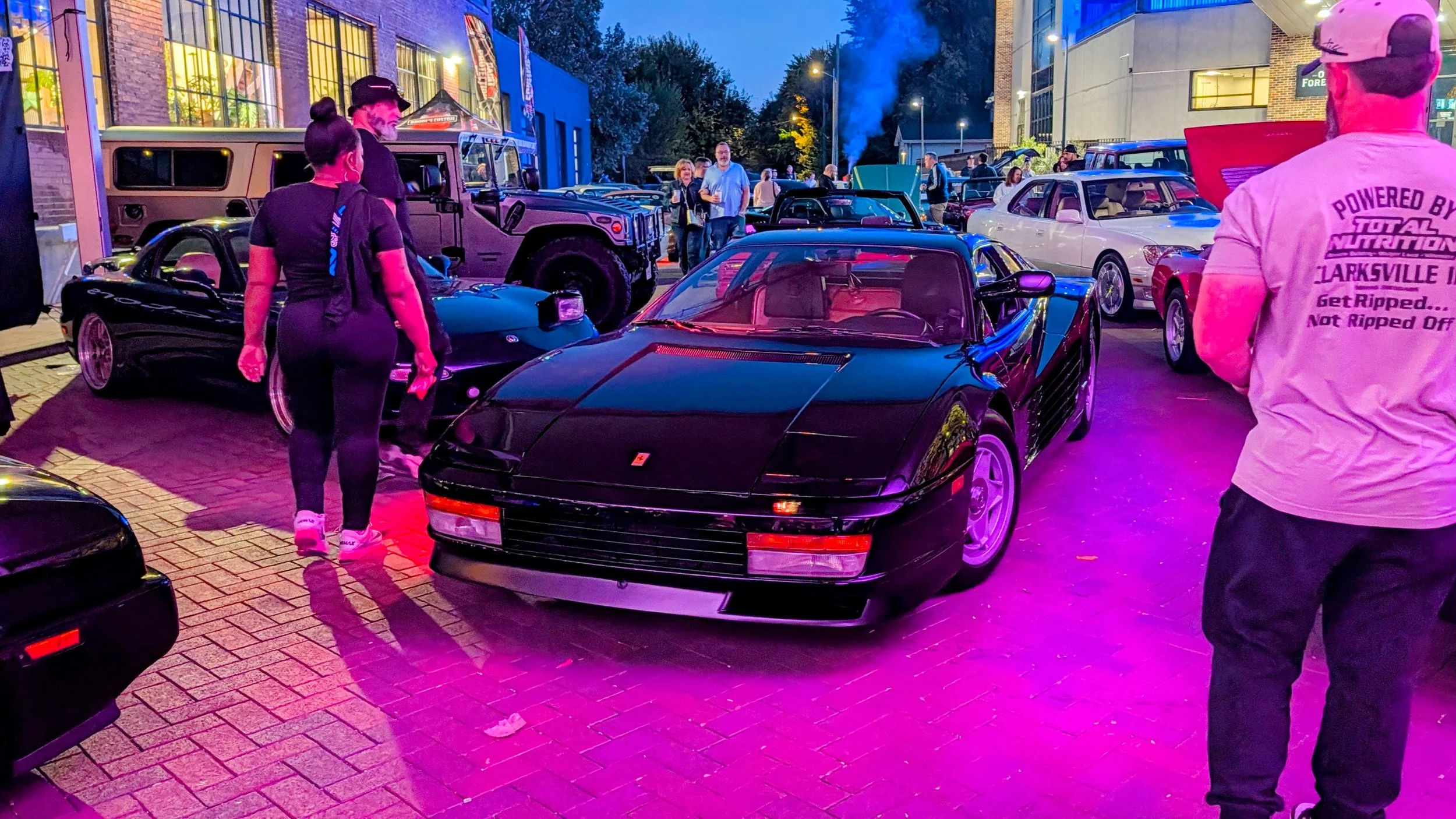 Analog steering, manual transmissions, 116 miles, and perfect weather for a trip back to the 80s &amp; 90s.

Good people, great atmosphere, and unmatched vibes all around. Appreciate the hospitality @radrevivalky &mdash;first time here, definitely wo