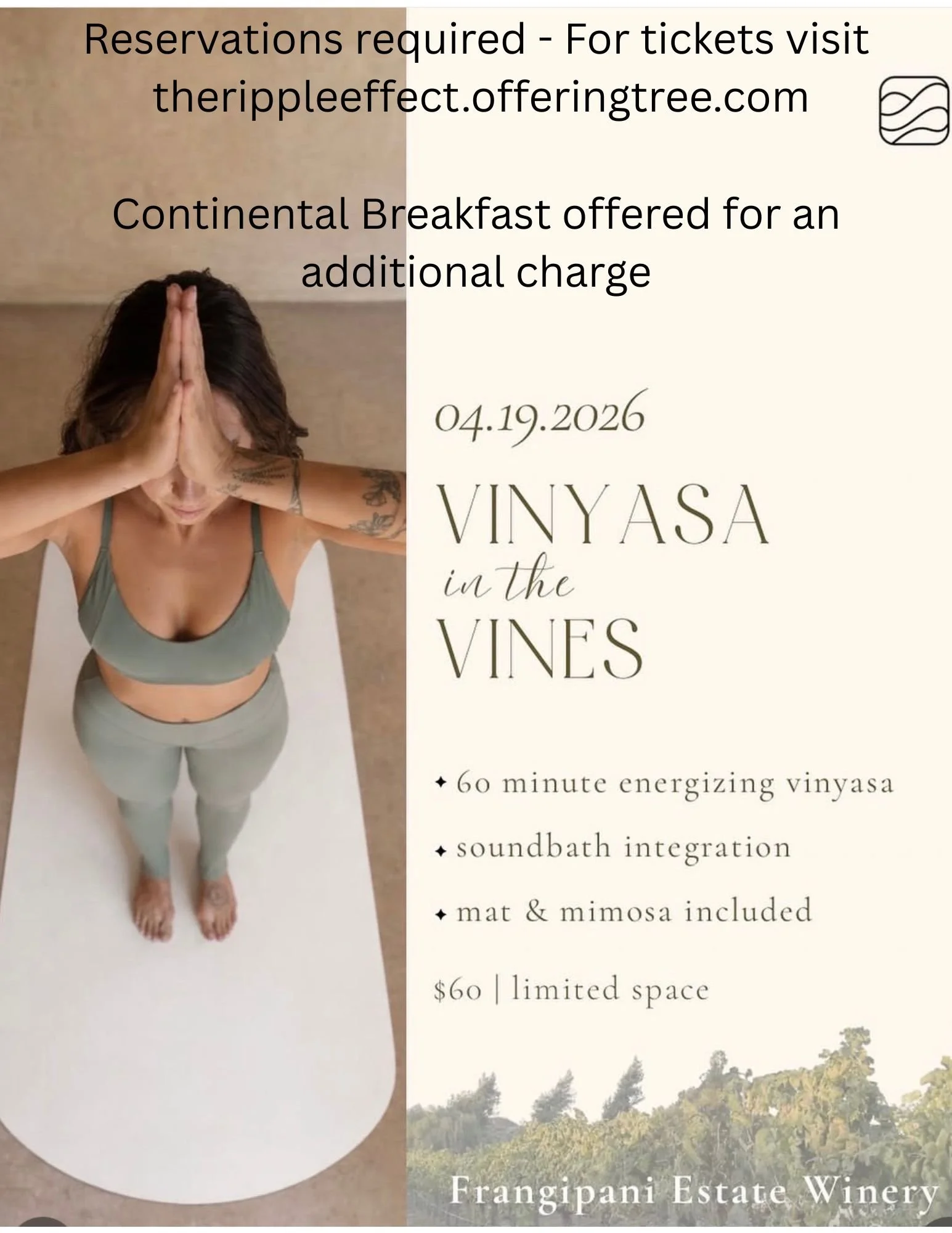 Vinyasa in the Vines
