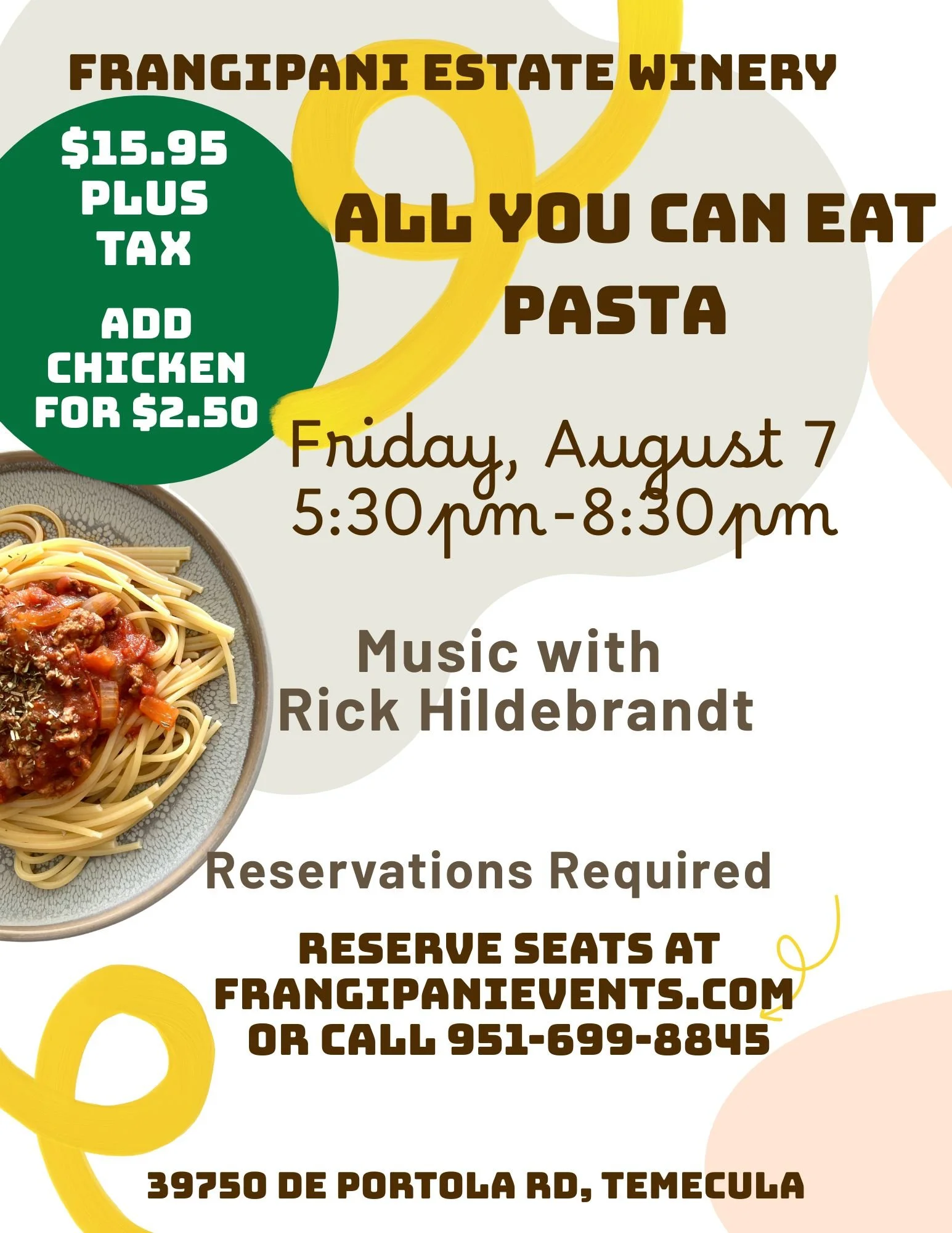 All you can eat Pasta 