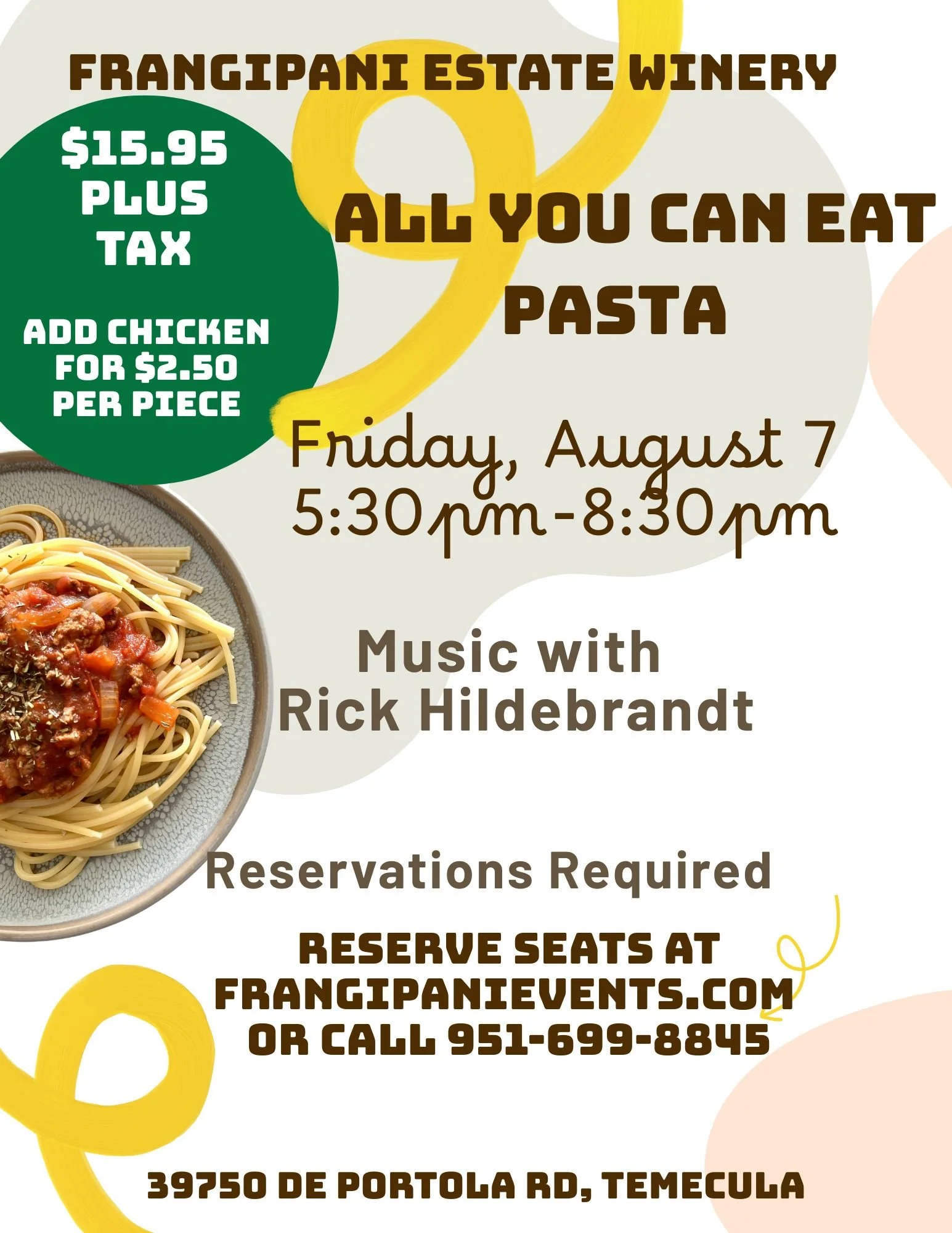 All you can eat Pasta 