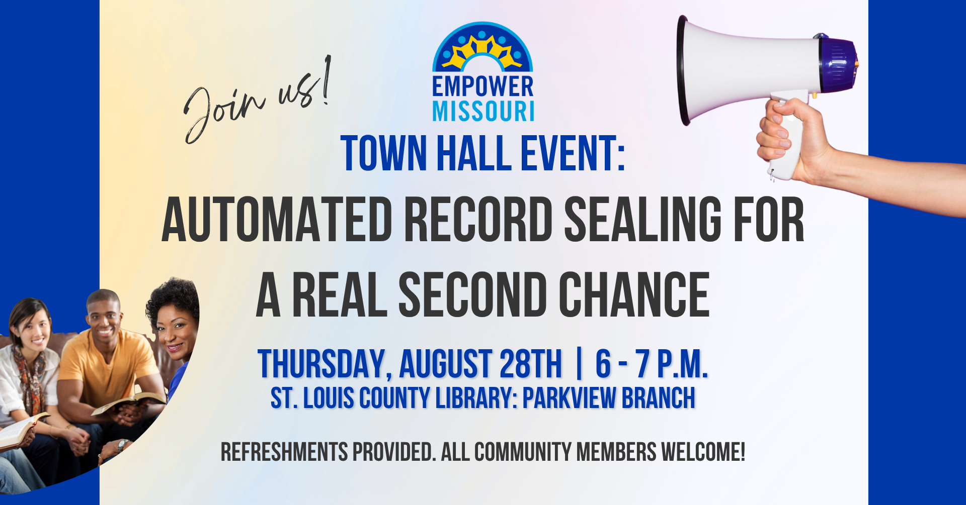 Clean Slate Town Hall: Automated Record Sealing for a Real Second Chance