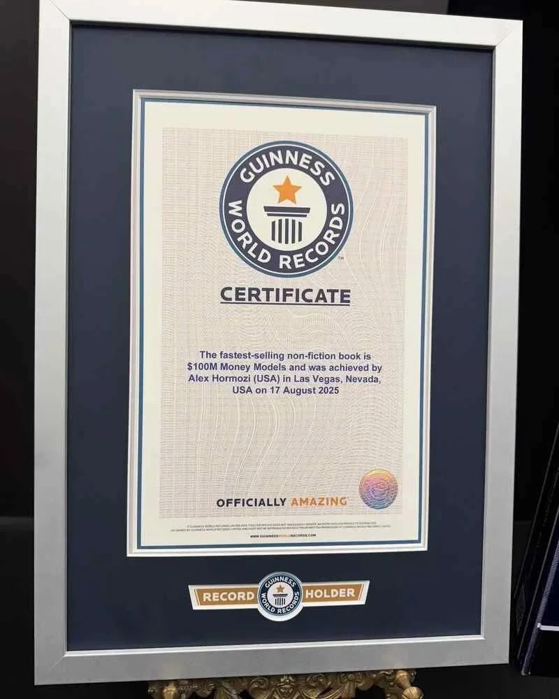 alex hormozi guiness world record certificate for fastest selling non-fiction book in 24 hours (1).jpg