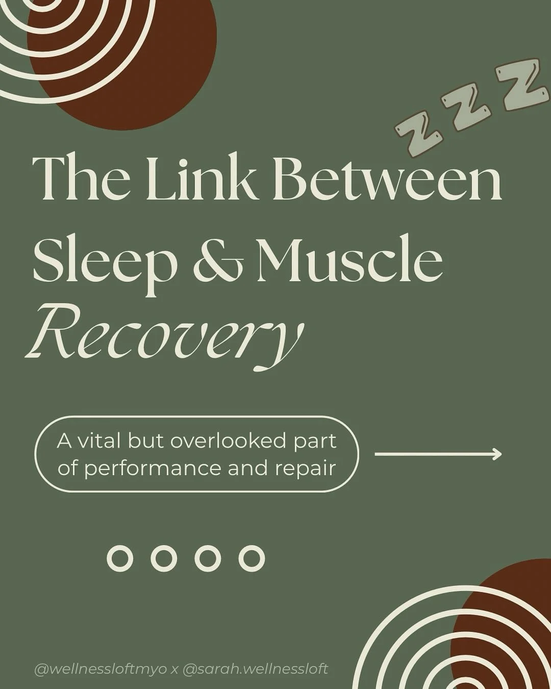 If you are one of our clients, you know how much we harp on about sleep and your QUALITY of sleep 💤 

Sleep is one of our required fundamental pillars in order to maintain health and wellbeing. 
We are super passionate about educating our clients on