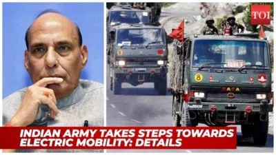 Certain Indian Army units to replace petrol/diesel vehicles with EVs soon! Details explained