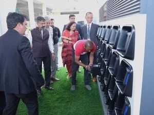 Honda &amp; BMRCL kick off operation of battery swap service at BMRCL Metro Stations