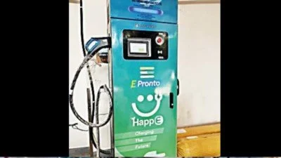 E-vehicle charging unit set up at Kolkata's Alipore parkomat, 2 more soon