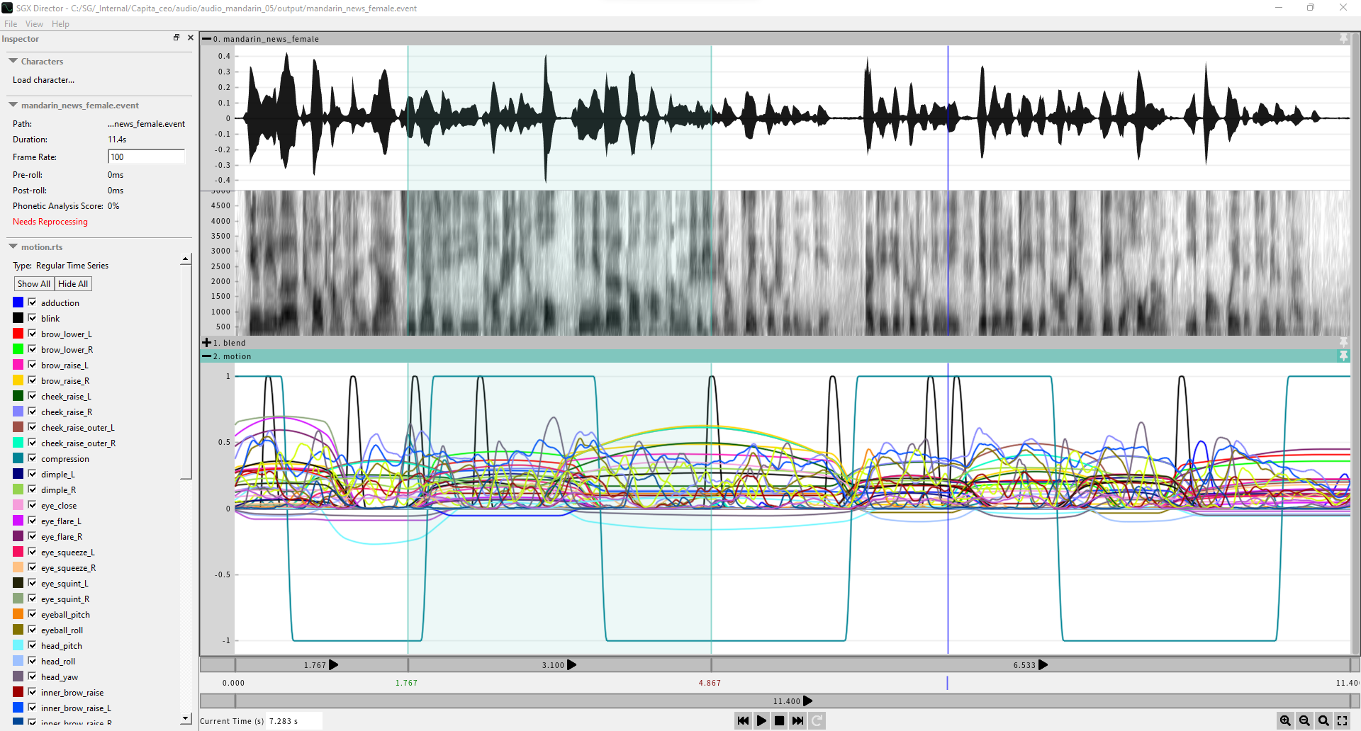 SGX | Production Audio to Face Animation | Speech Graphics