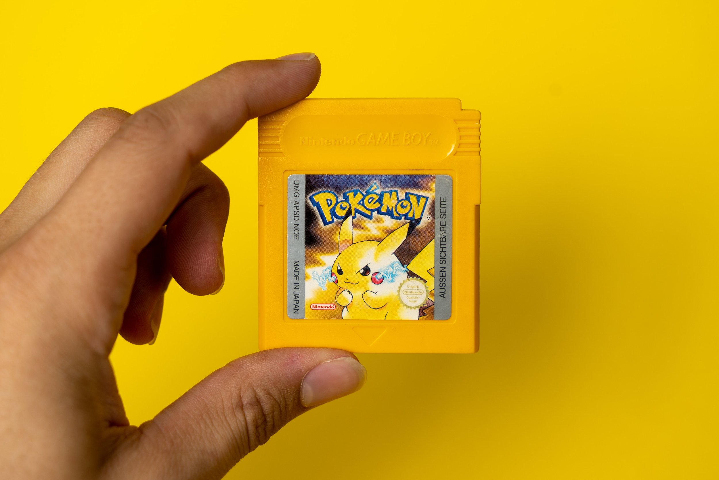 First Game - Pokemon Yellow