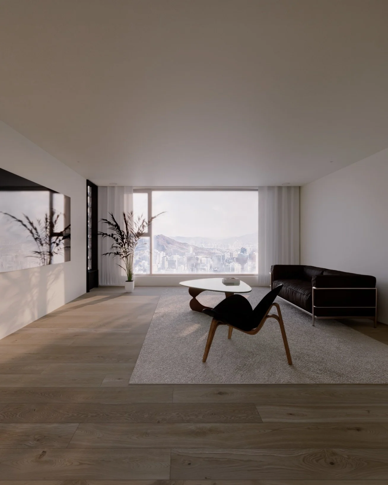 서울숲의 빛, 그리고 재료 본연의 질감만으로 가득한 순간

Light from Seoul Forest, and the texture of materials in their purest form