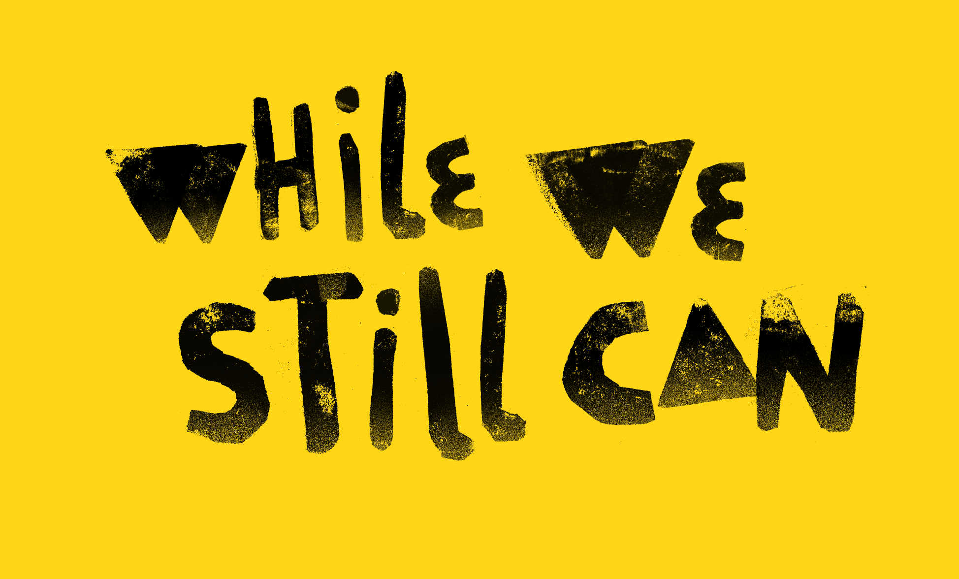 While We Still Can