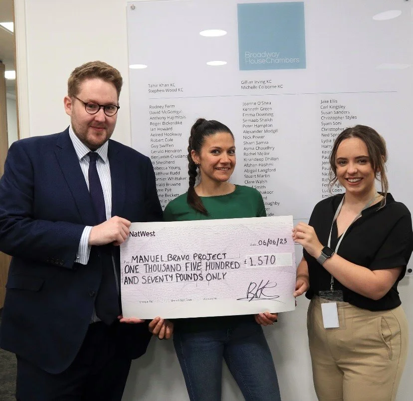 Employment Law Charity Quiz Raises £1,570 for Manuel Bravo Project 