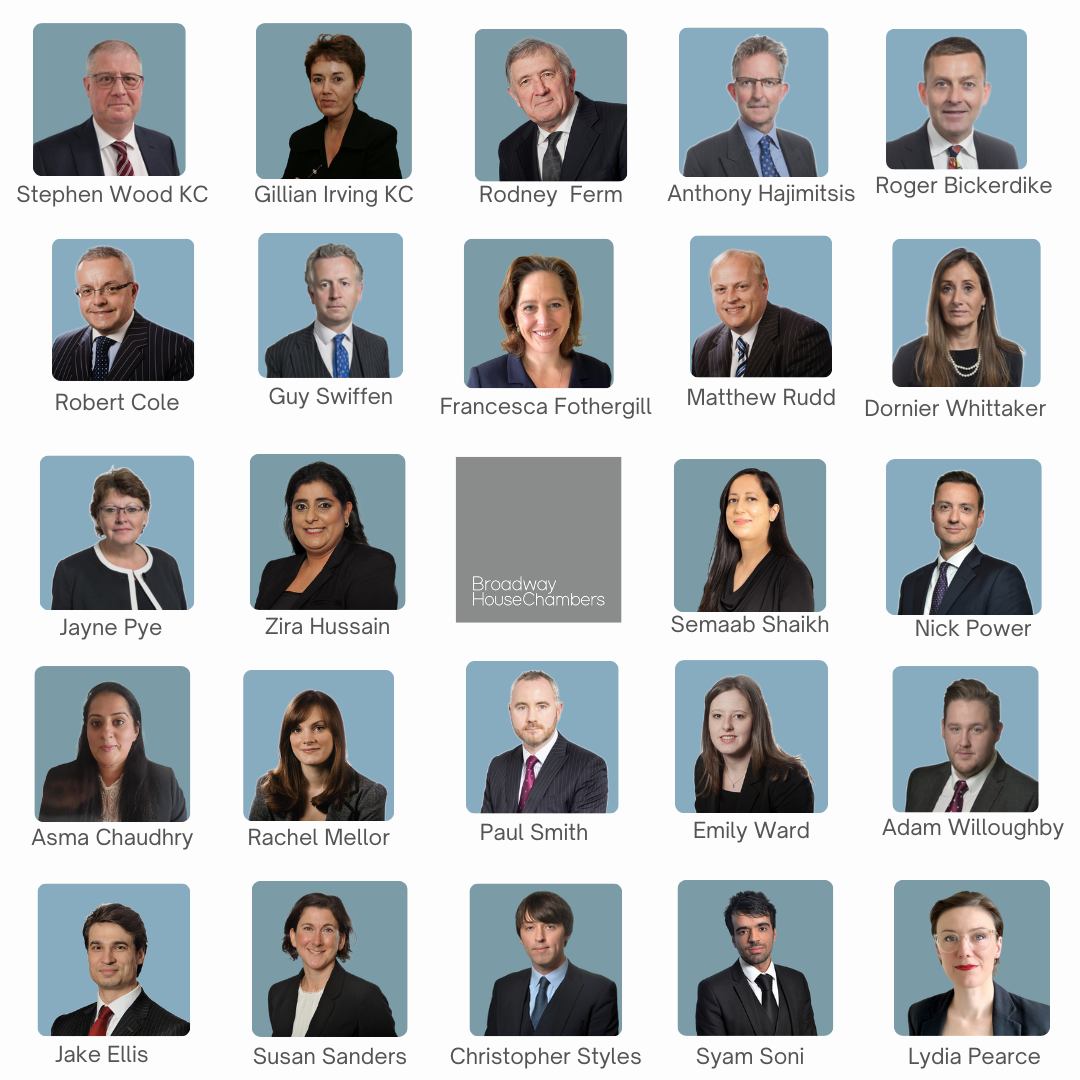 Broadway House Chambers Secures 24 Rankings in both the Legal 500 and Chambers &amp; Partners 2024