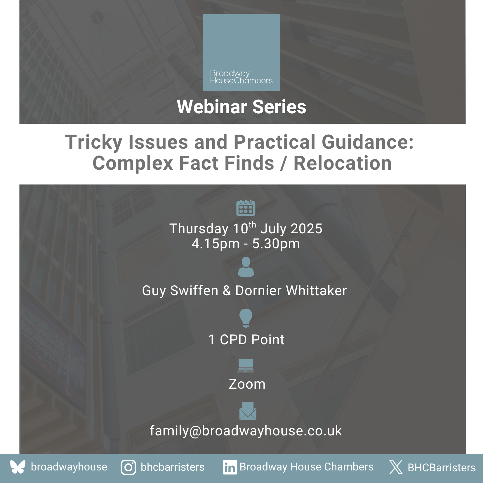 Tricky Issues and Practical Guidance: Complex Fact Finds / Relocation