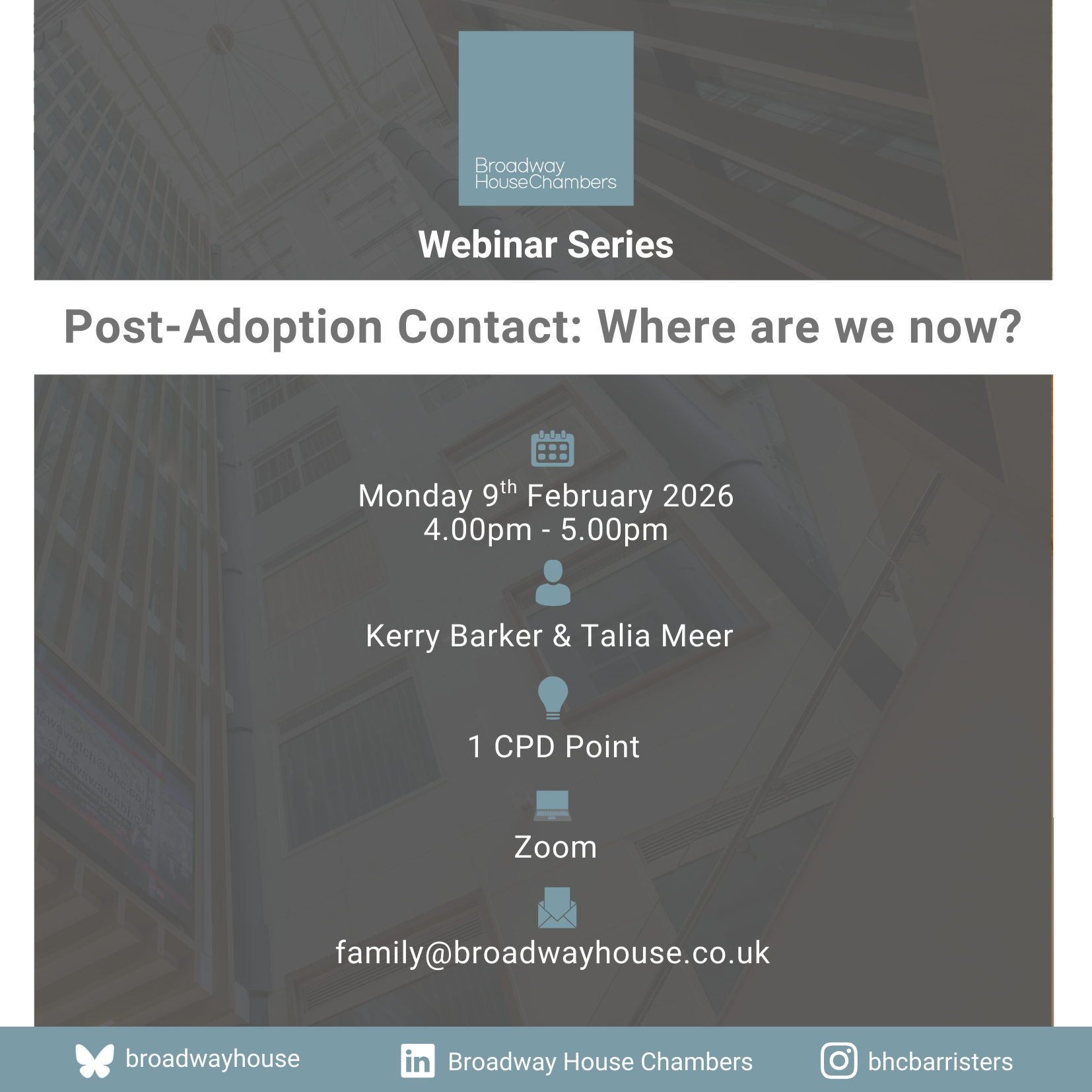 Webinar - Post-Adoption Contact: Where are we now? 