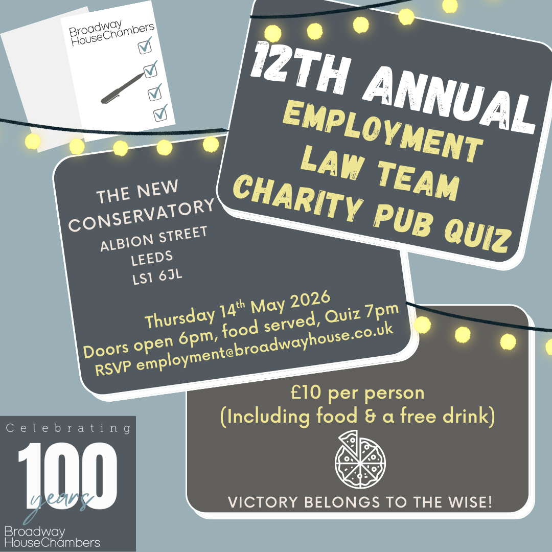 Employment Law Team Charity Quiz 2026