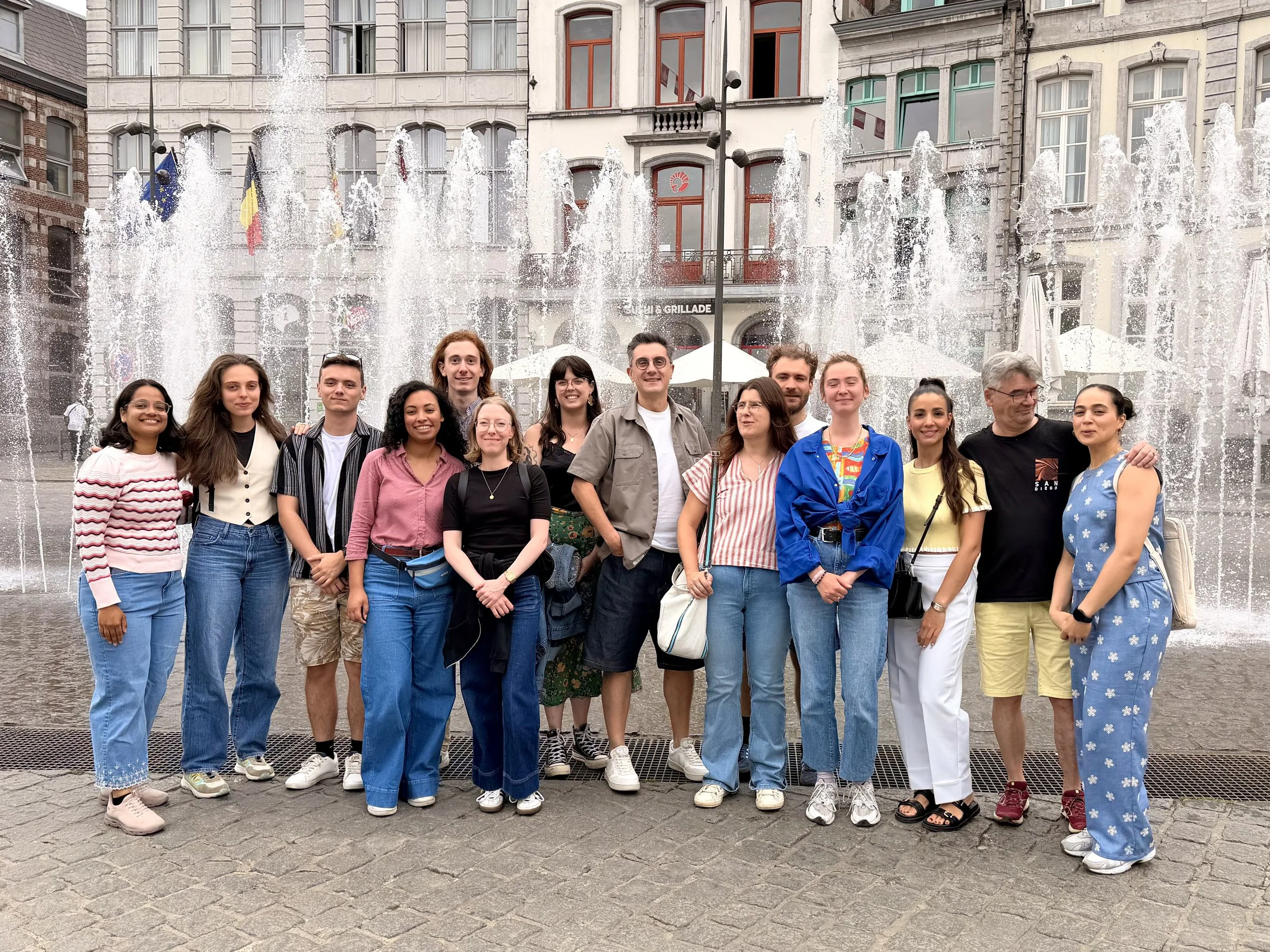 SYMBIOSE Lab Group photo UMONS Sylvain GABRIELE