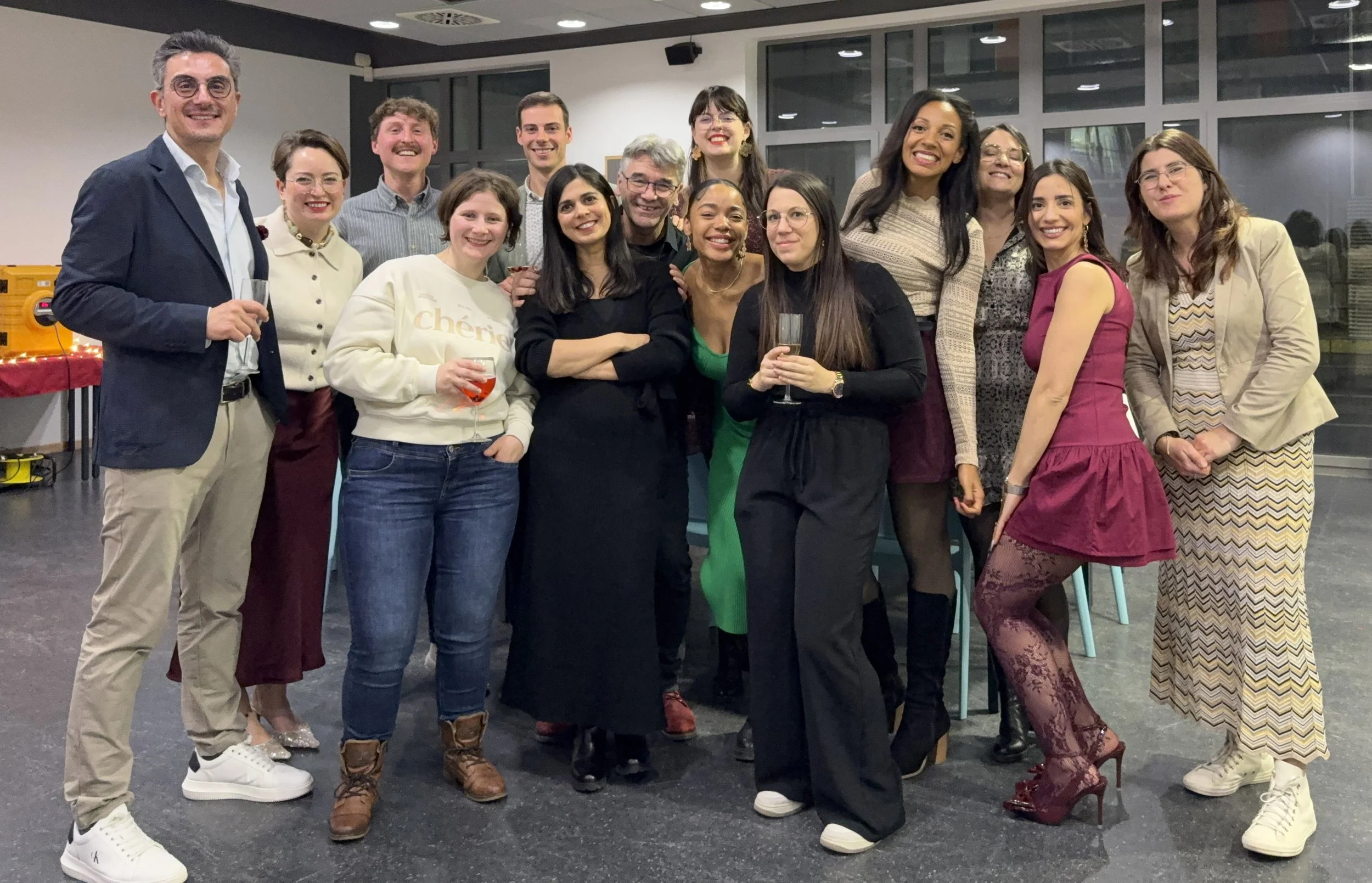 SYMBIOSE Lab PhD students Memories Lab party Fun UMONS