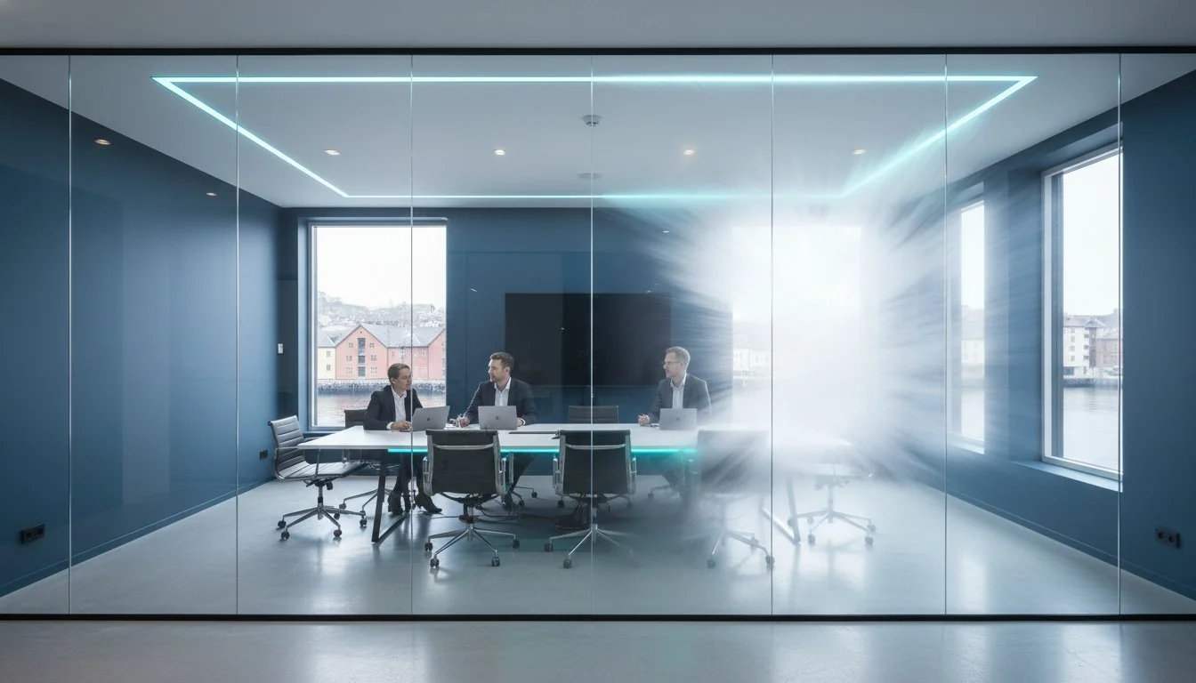 Intelligent glass teknologi: Fremtidens dynamiske innsynsskjerming