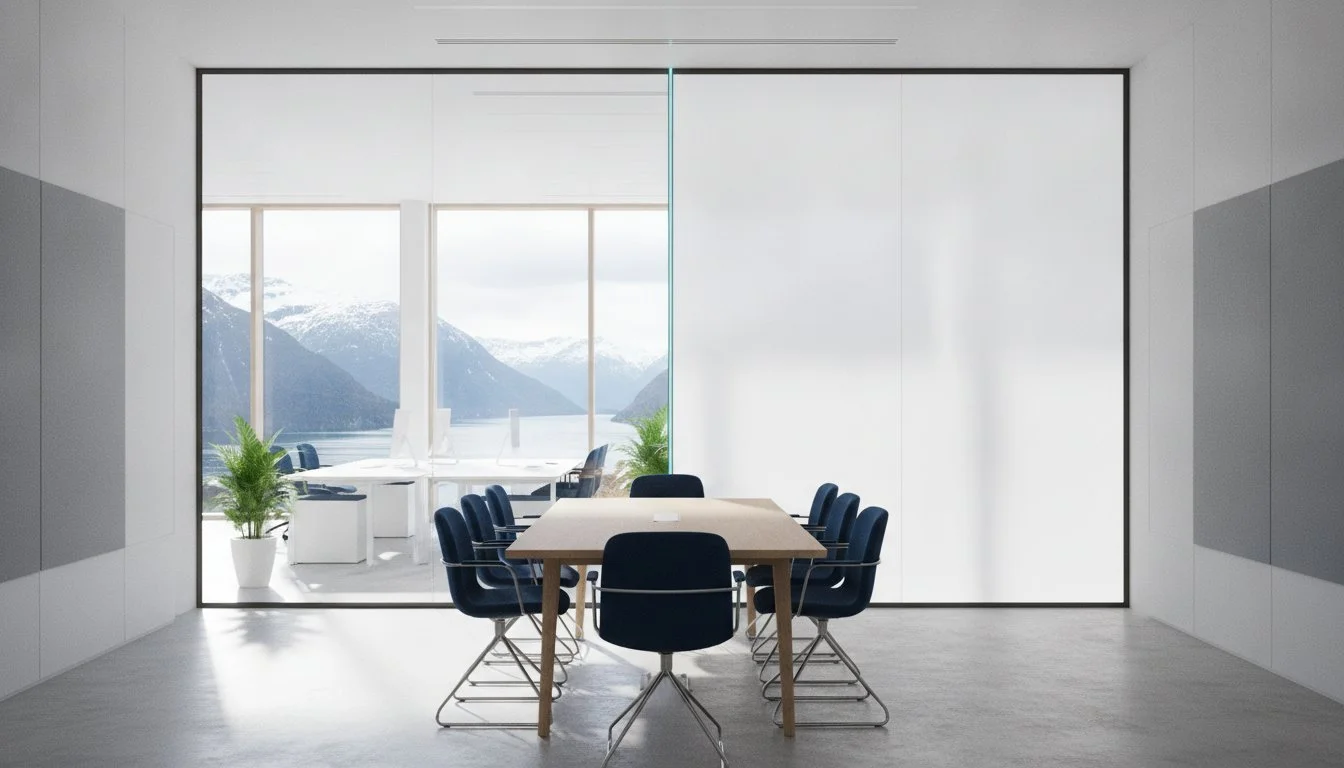 Smartfilm vs. Smartglass: Den ultimate guiden til dynamisk glass (2026)