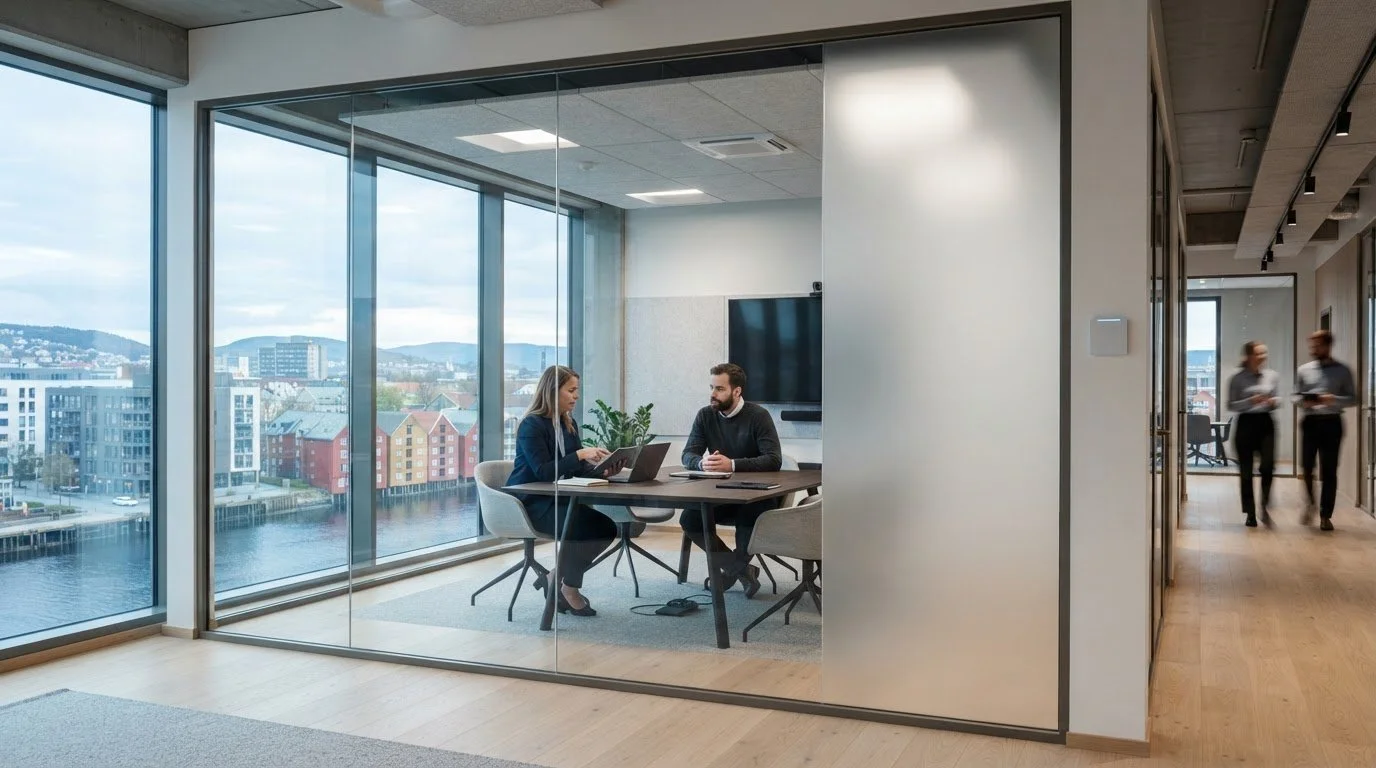Smartfilm Trondheim: Den komplette guiden til dynamisk glass (2026)