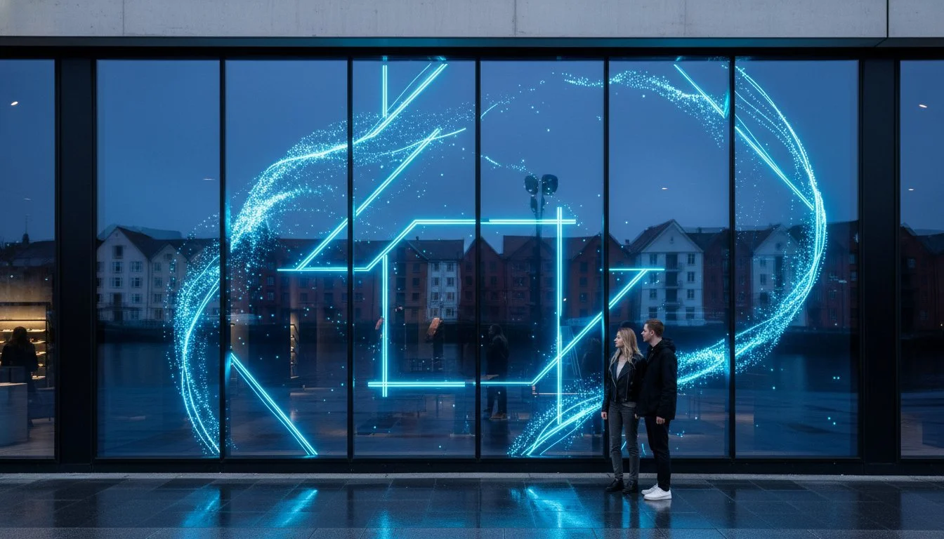 Bakprojeksjonsfilm for butikkvindu: Forvandle glass til levende reklame i 2026