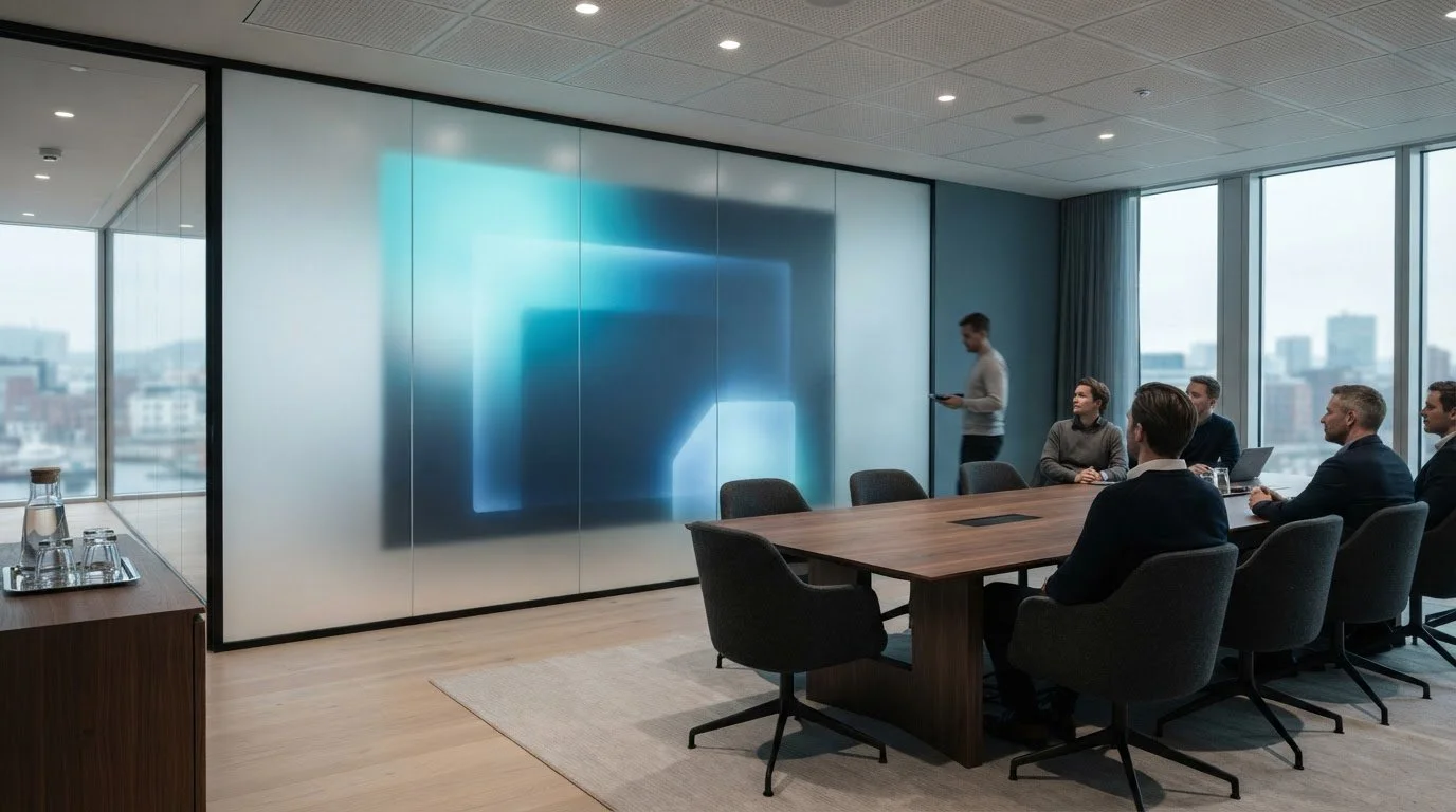 Smartfilm som lerret: Forvandle glassflater til dynamiske projeksjonsskjermer