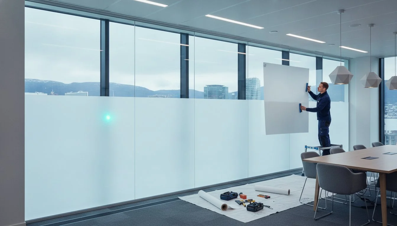 Profesjonell montering av smartfilm: Slik sikrer du arkitektonisk perfeksjon