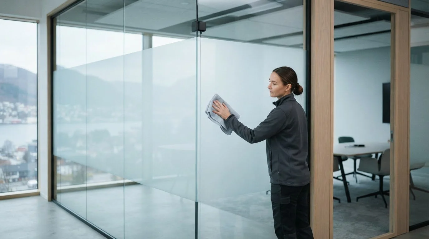 Rengjøring av smartfilm: Slik holder du glassflatene rene