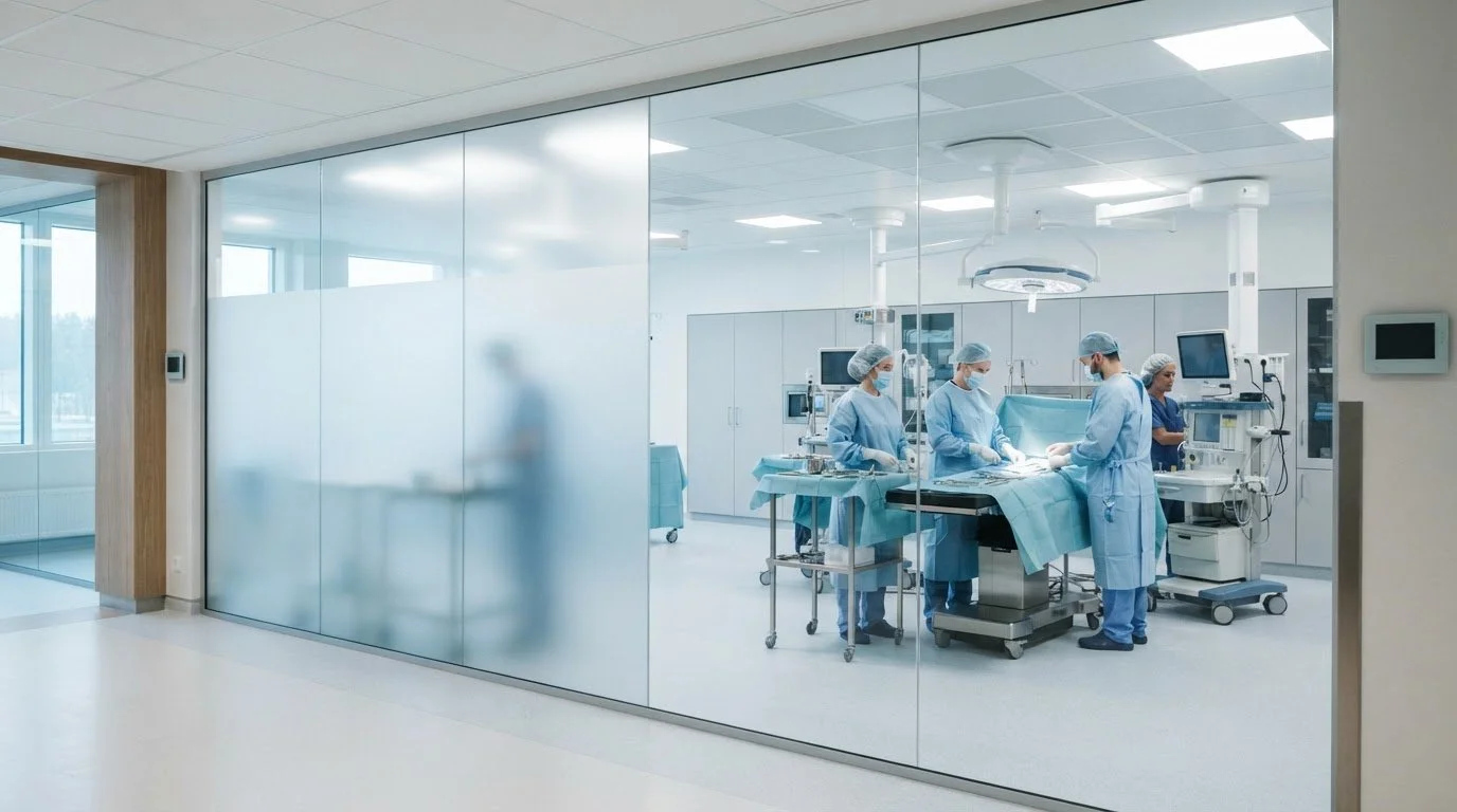Smartglass i operasjonssaler: Slik vurderer du fleksibel skjerming