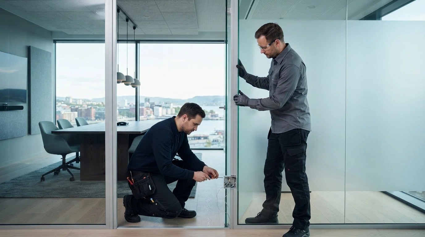 Glassløsninger for elektrikere og glassmestere