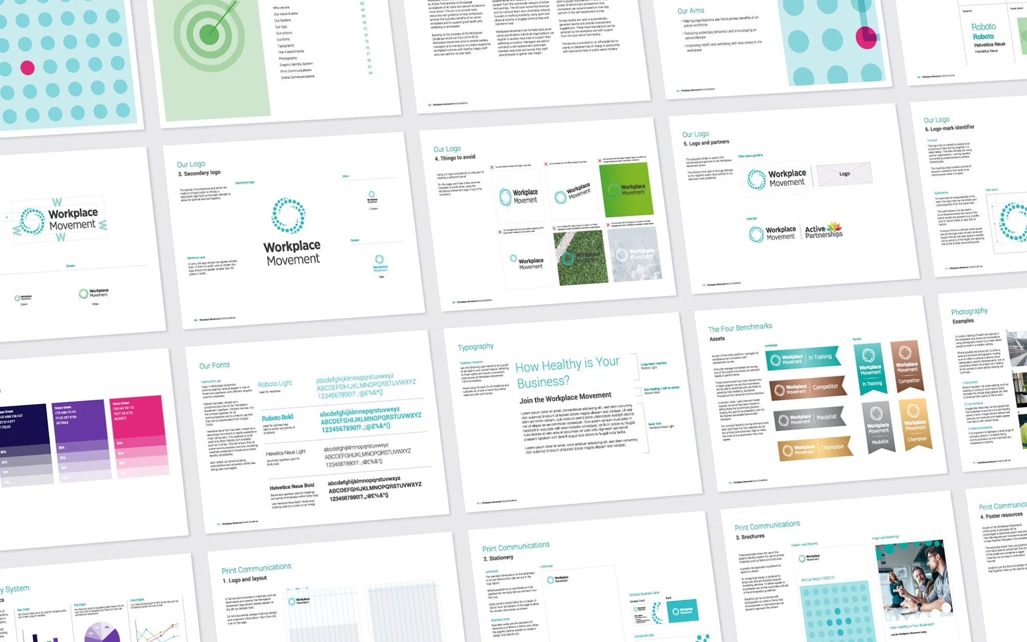 Brand Identity Guidelines for Workplace Movement