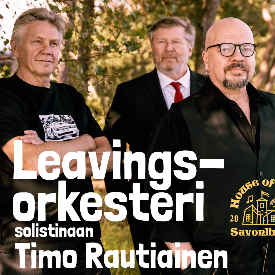 Leavings-orkesteri solistinaan Timo Rautiainen