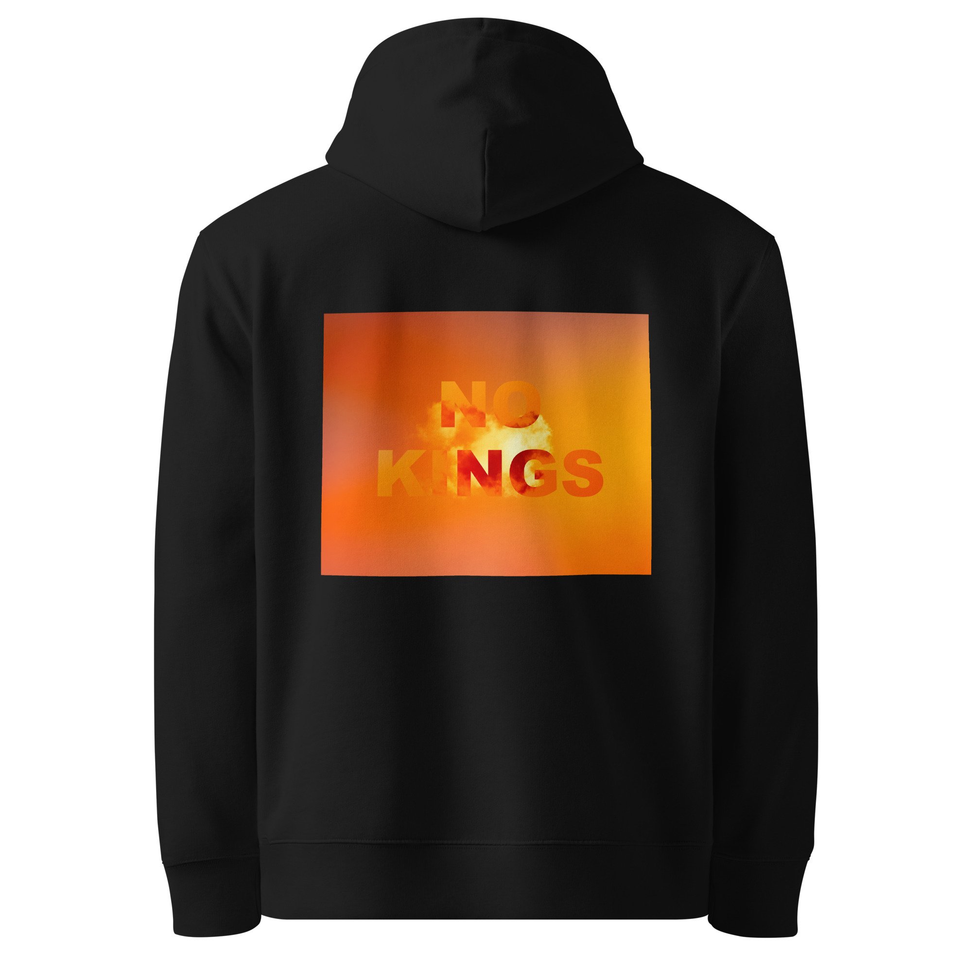 No Kings Unisex Organic Hoodie