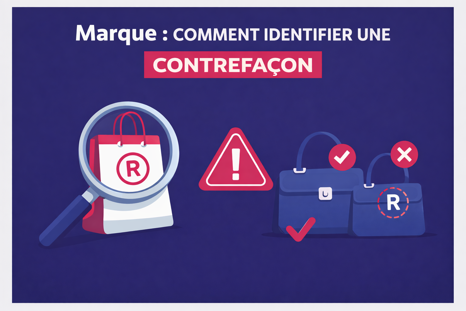 COPIE DE VOTRE MARQUE : QU’EST-CE QUI CONSTITUE UNE CONTREFAÇON ?